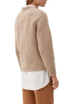 Strickpullover braun