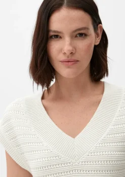 Strickpullover creme