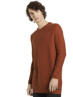 Strickpullover goji orange