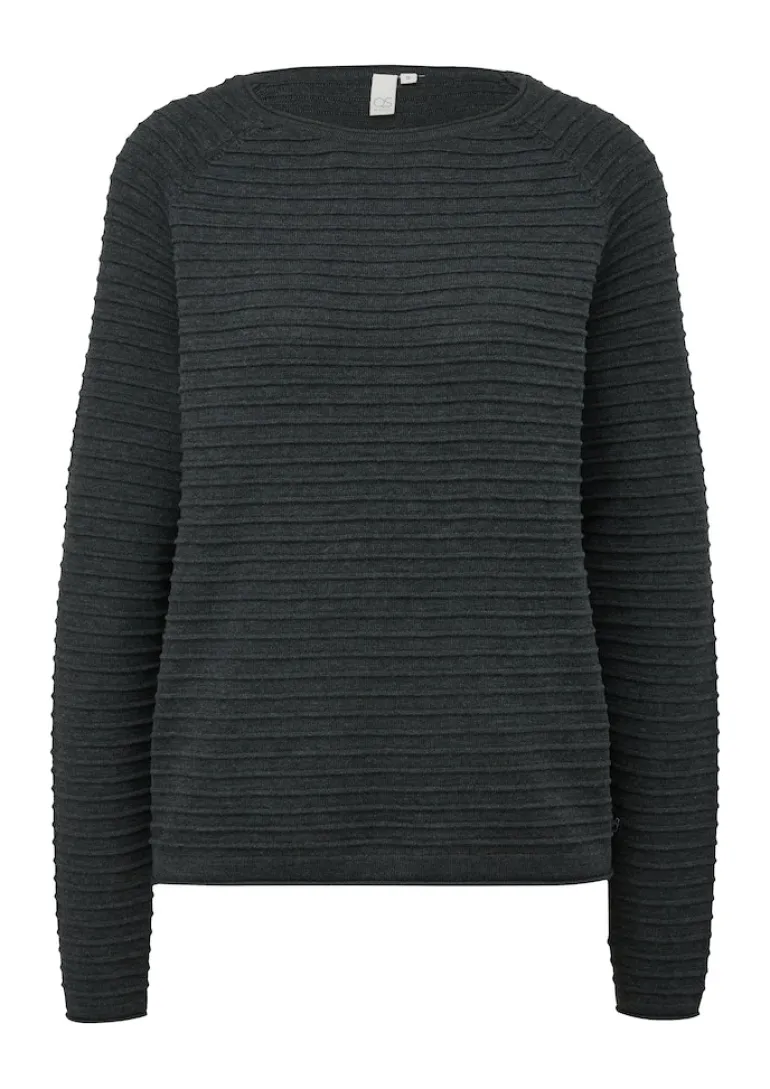 Strickpullover grau2