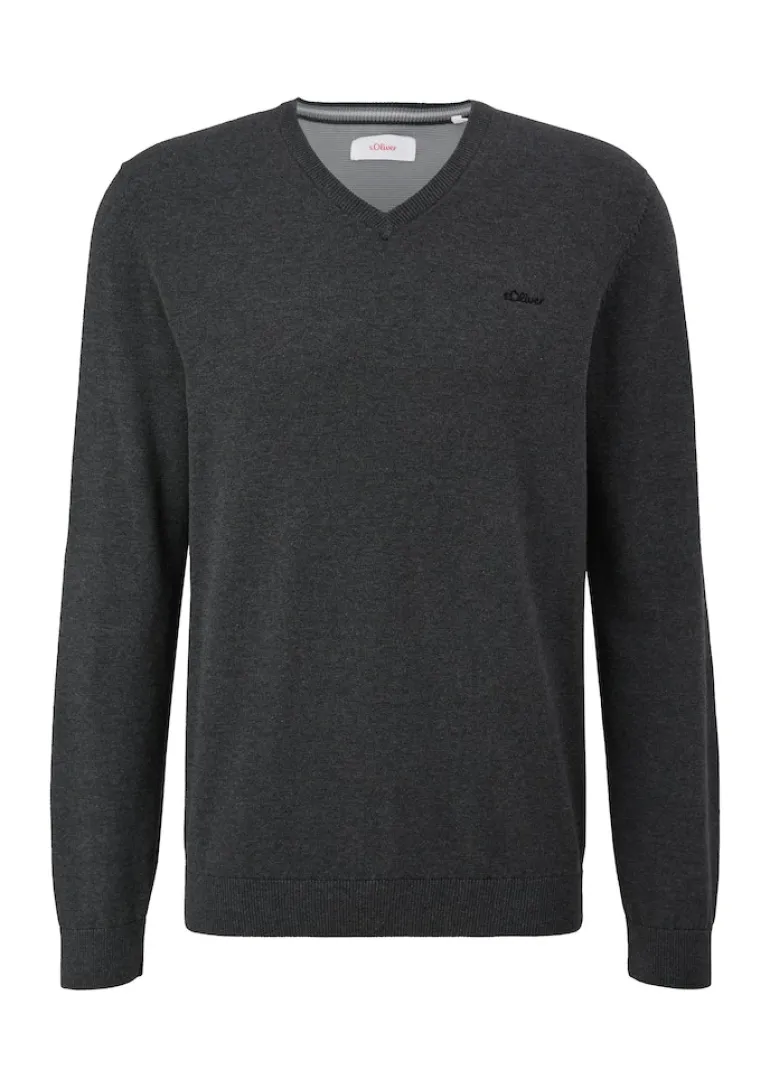 Strickpullover grau2