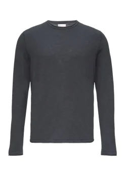 Strickpullover grau