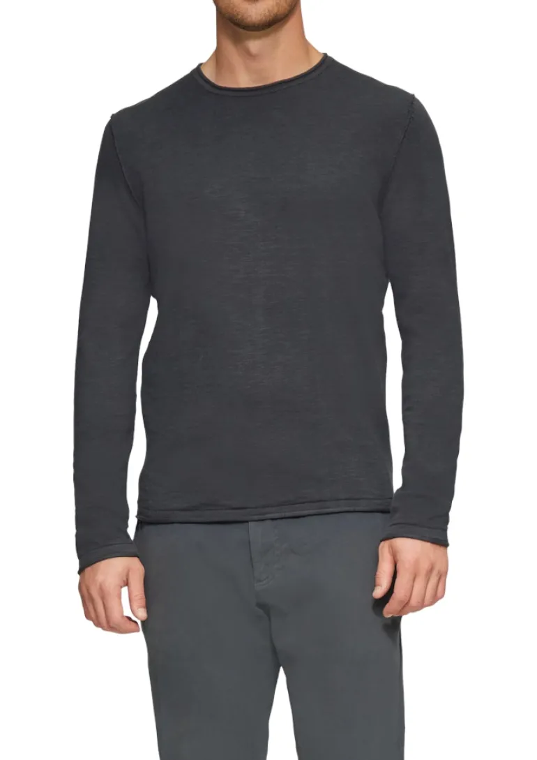 Strickpullover grau