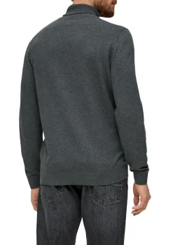 Strickpullover grau
