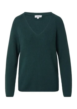 Strickpullover grün
