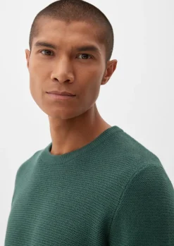 Strickpullover grün