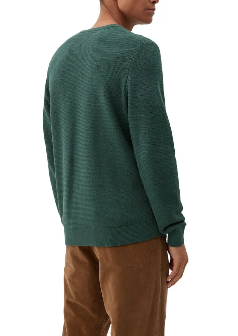 Strickpullover grün
