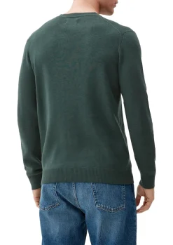 Strickpullover grün