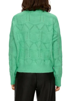 Strickpullover grün