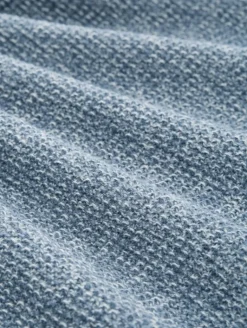 Strickpullover in Melange-Optik denim blue white mouline
