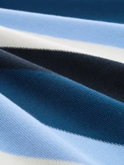 Strickpullover mit Rundhalsausschnitt big teal knit stripe