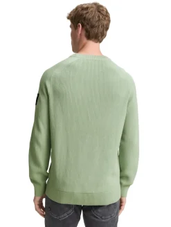 Strickpullover mit Struktur fresh mint green