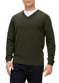 Strickpullover olive5