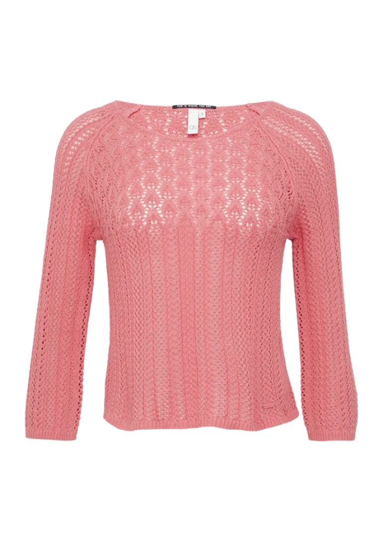 Strickpullover orange