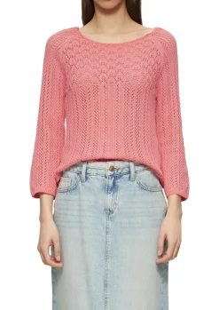 Strickpullover orange