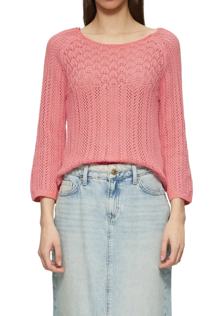 Strickpullover orange