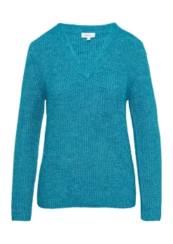 Strickpullover petrol