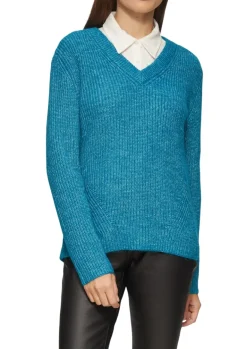 Strickpullover petrol