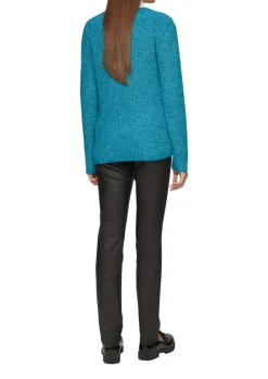 Strickpullover petrol