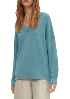 Strickpullover petrol