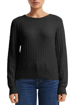 Strickpullover schwarz
