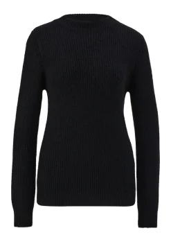 Strickpullover schwarz