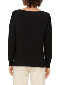Strickpullover schwarz