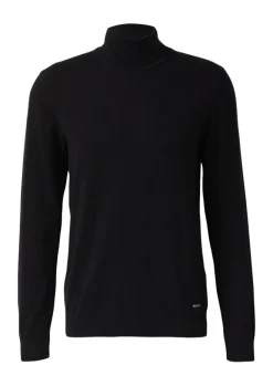 Strickpullover schwarz