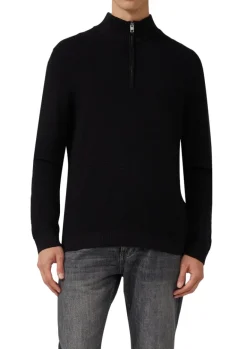 Strickpullover schwarz