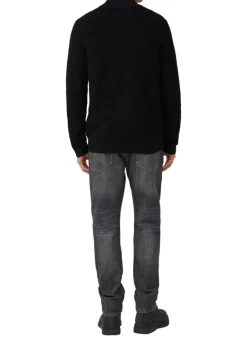 Strickpullover schwarz