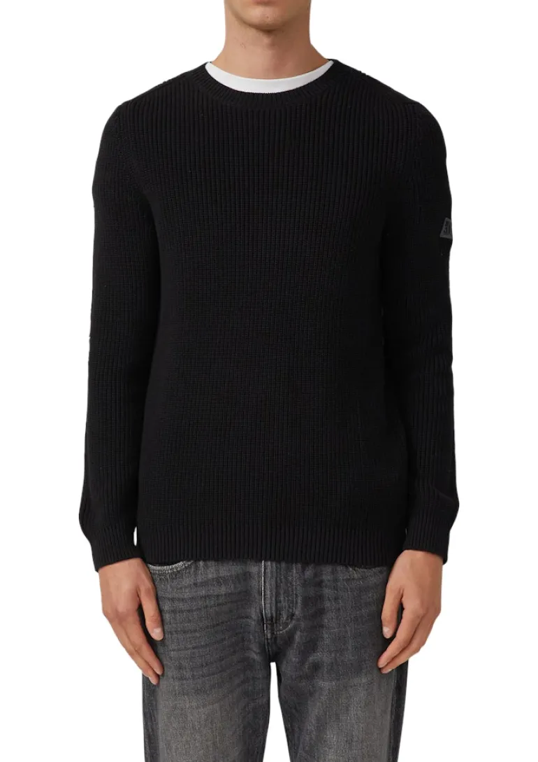 Strickpullover schwarz