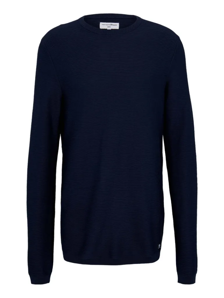 Strickpullover sky captain blue