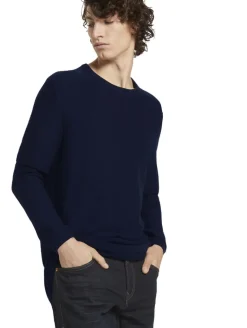 Strickpullover sky captain blue