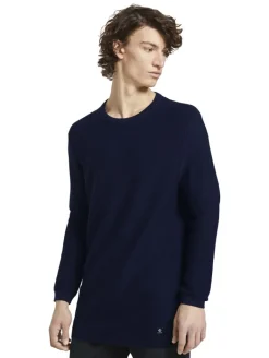 Strickpullover sky captain blue