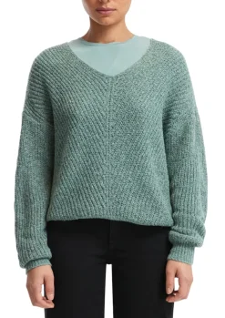 Strickpullover türkis