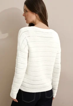 Strickpullover vanilla white