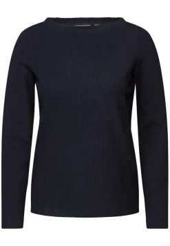 Strukturshirt universal blue