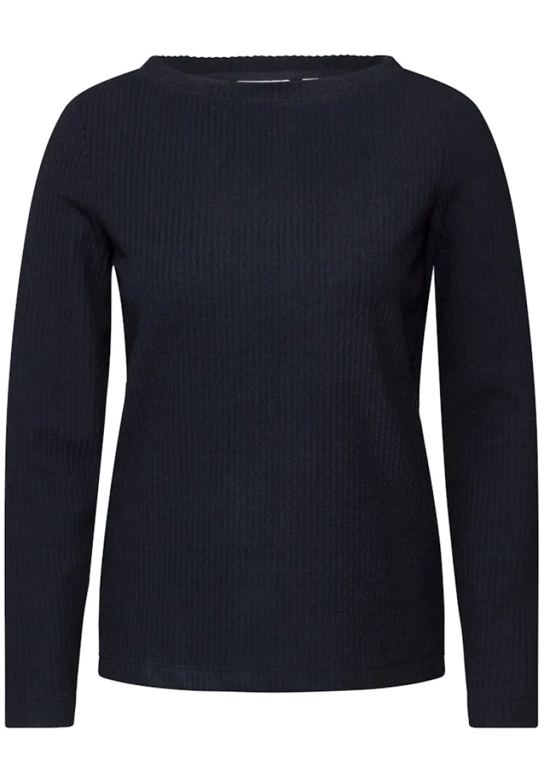 Strukturshirt universal blue