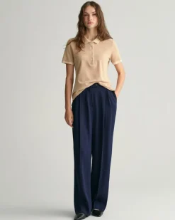 Sunfaded Piqué Poloshirt dry sand