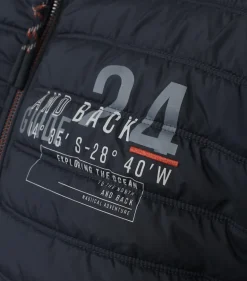Sweatjacke blau