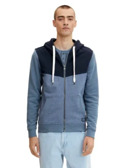 Sweatjacke china blue injected stripe