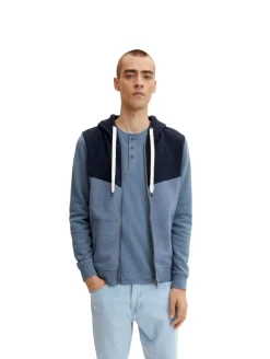 Sweatjacke china blue injected stripe