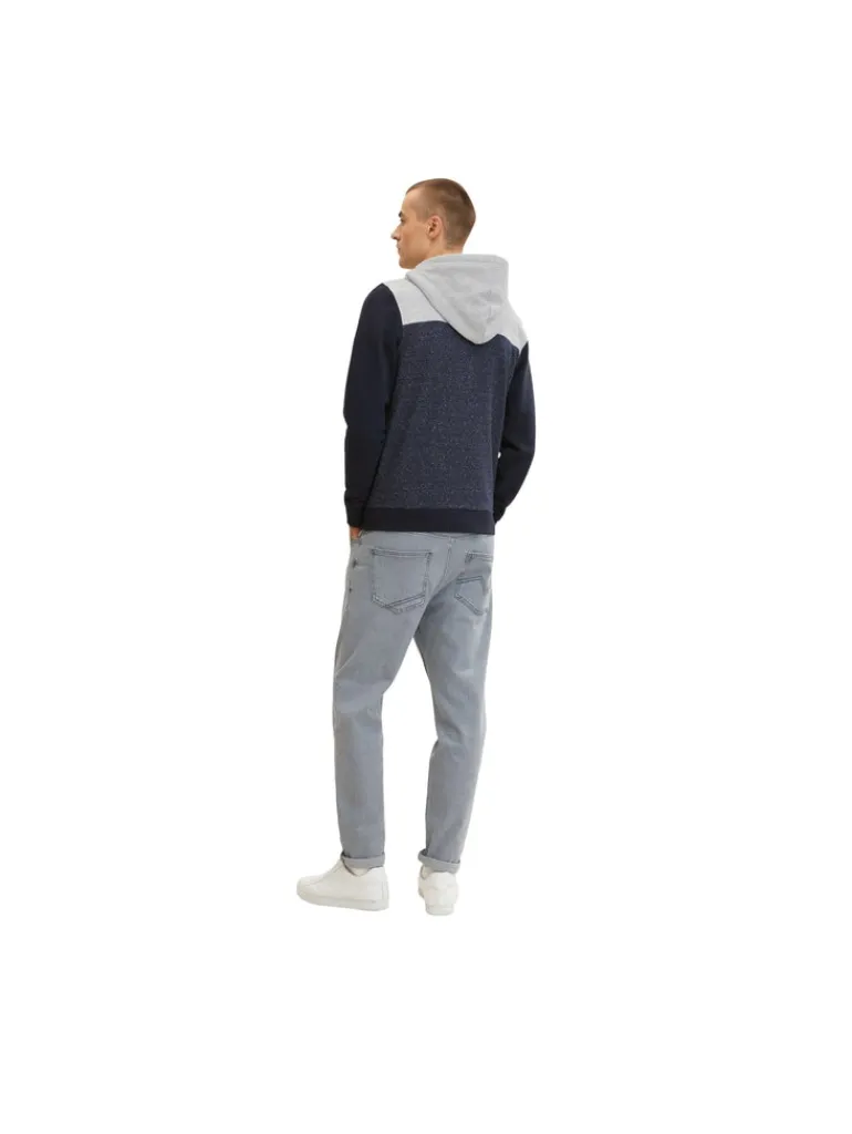 Sweatjacke navy offwhite inject stripe