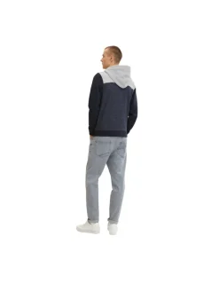 Sweatjacke navy offwhite inject stripe