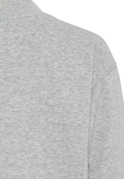 Sweatshirt aus Baumwollmix light grey melange