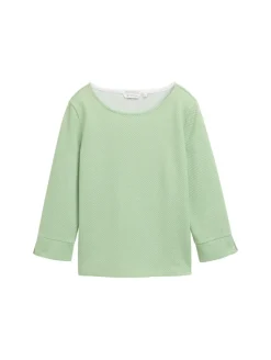 Sweatshirt aus Bio-Baumwolle green structure