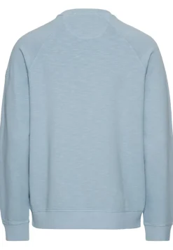 Sweatshirt aus reiner Baumwolle smoke blue