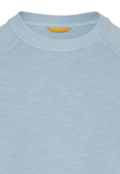 Sweatshirt aus reiner Baumwolle smoke blue