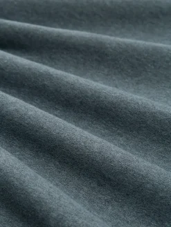 Sweatshirt in Melange-Optik grey mint navy structure
