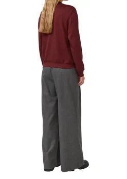 Sweatshirt Jacke rot